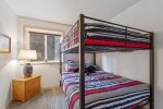 This bunkbed room is perfect for kids